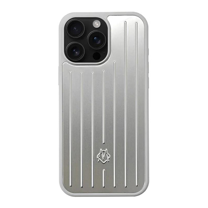 RIMOWA Silver Aluminum Alloy Phone Case