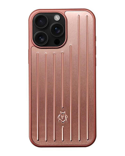 RIMOWA Aluminum Alloy Phone Case Rose Gold