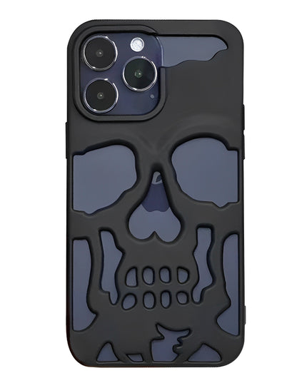Hollow Skull Electroplating iPhone Case