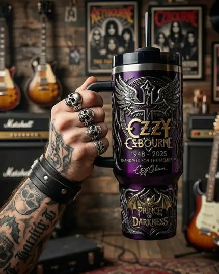 Prince of Darkness Memorial Stanley Tumbler