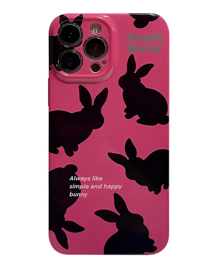 Charming Bunny iPhone Case