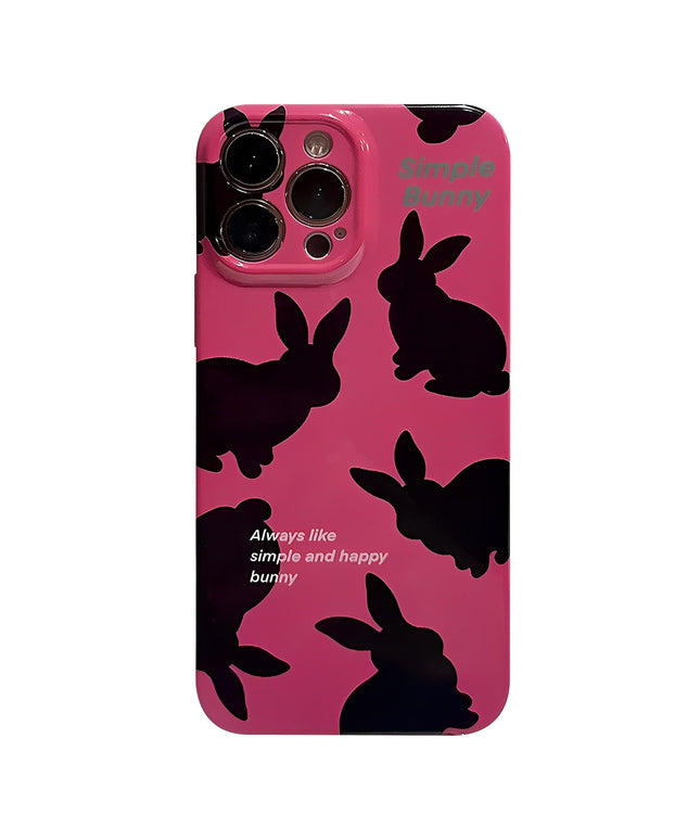 Charming Bunny iPhone Case