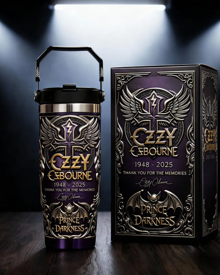 Prince of Darkness Memorial Stanley Tumbler