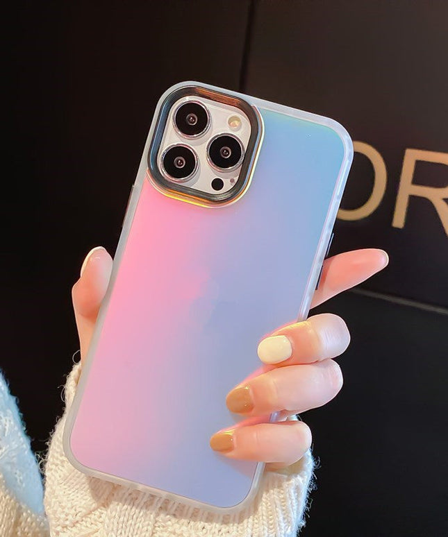 Matte Colorful Laser iphone Case