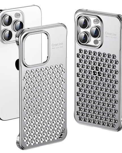 Metal Aluminum Honeycomb Cooling iPhone Case