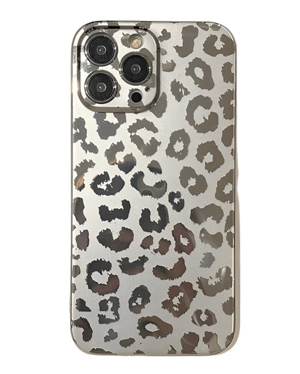 Electroplating Cheetah iPhone Case